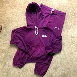 NWOT! Warm Brand Sweatshirt Hoodie & Sweatpants